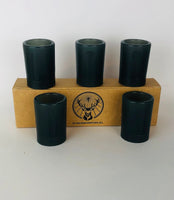 5 x Jägermeister Acryl Shots Gläser 2cl