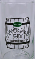 1 x Wicküler Rheinisch Alt Bierglas Ca. 0,2l