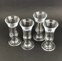 4 x Kabänes Pinnchen Shot Gläser 2cl