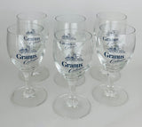 6 x Granus Culinaire Wasser Gläser Ca. 0,15l
