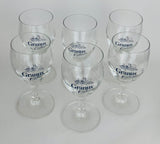 6 x Granus Culinaire Wasser Gläser Ca. 0,15l