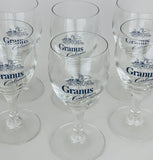 6 x Granus Culinaire Wasser Gläser Ca. 0,15l