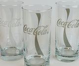 Coca Cola Gläser 0,4l Wave - ( 3er Set )