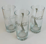Coca Cola Gläser 0,4l Wave - ( 3er Set )