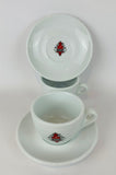 Moak Kaffeetassen/Cappuccino Tassen mit Untertasse (6er Set)