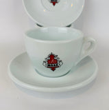Moak Kaffeetassen/Cappuccino Tassen mit Untertasse (6er Set)