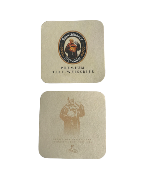 10 X Bierdeckel von Franziskaner