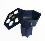 Rhön Sprudel Wasser Flaschenkühler für 6 Flaschen Ø 6 cm mit Kühlflüssigkeit zum Gefrieren